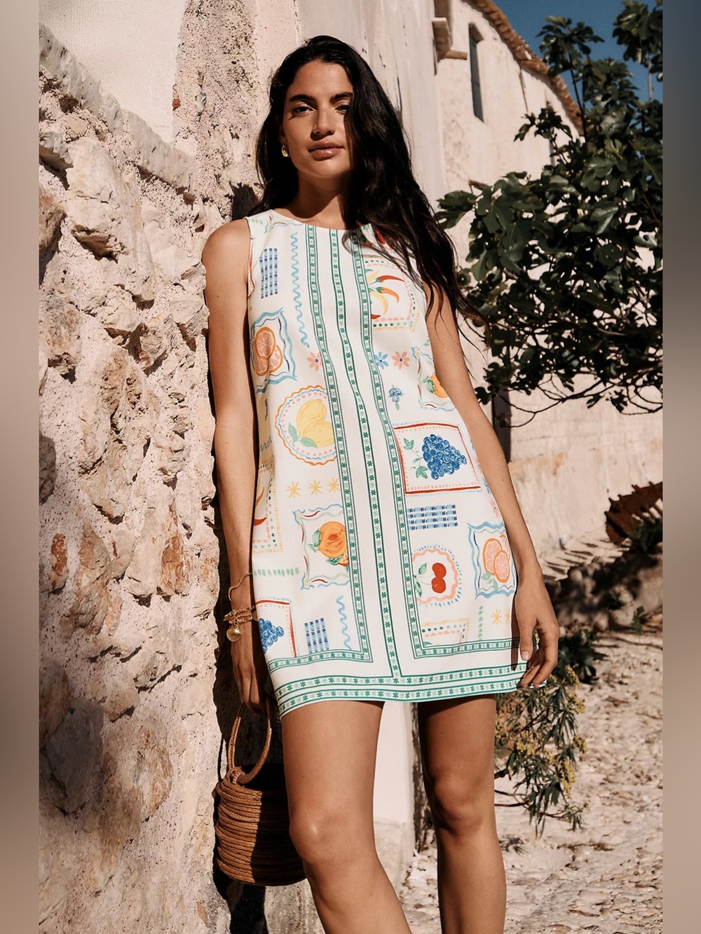 Maeve Sleeveless Mini Shift Dress - Picture 2 of 6